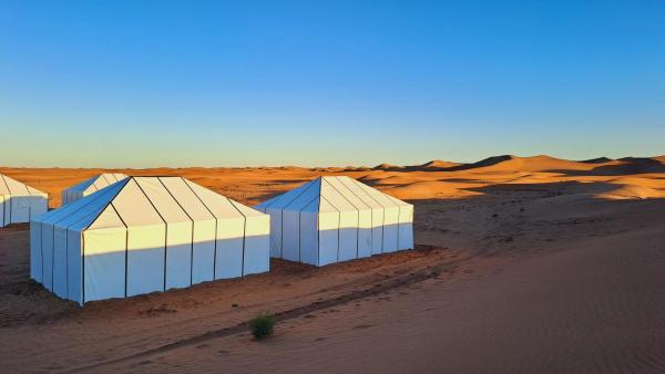 Στη φωτογραφία φαίνεται το αντικείμενο Bivouac Le secret des dunes που βρίσκεται στην πόλη Foum Zguid.