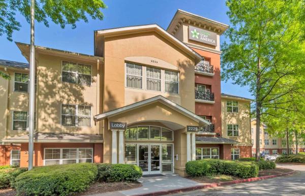 På billedet ses objektet Extended Stay America - Atlanta - Marietta - Interstate N. Pkwy beliggende i byen Atlanta.