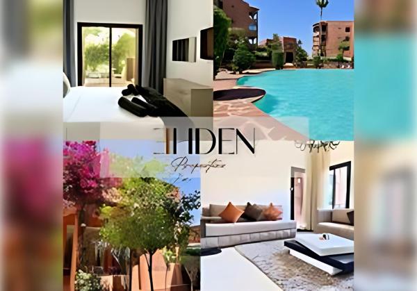 Na fotografii je vidět objekt Ehden Properties - Appt spacieux dans la prestigieuse River Palm Marrakech nacházející se ve městě Marakéš.