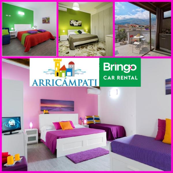Kuvassa näkyy kohde Arricàmpati Airport Rooms & Bringo Car Rental, joka sijaitsee kaupungissa Carini.
