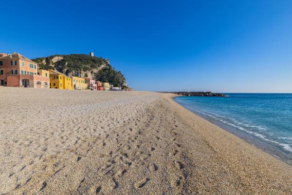 The photo shows the The Beach One located in the city of Varigotti.