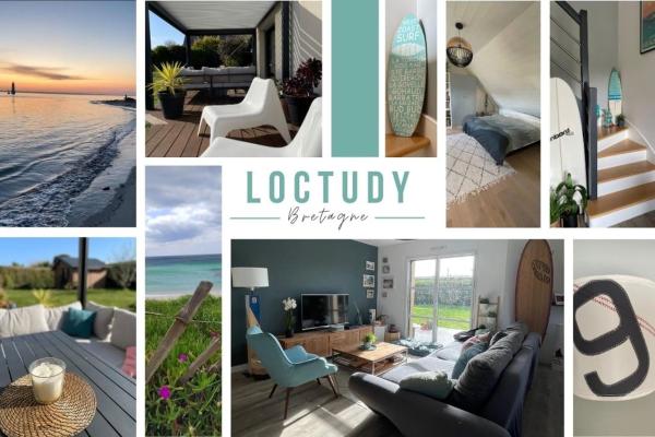 Na zdjęciu widoczny jest obiekt Maison de vacances Loctudy położony w mieście Loctudy.