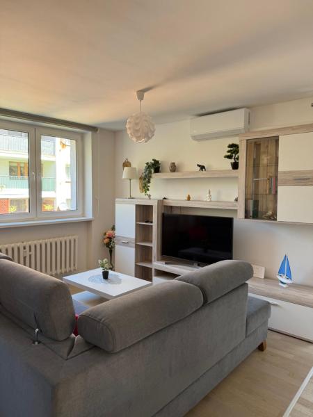 A la foto es mostra l'objecte Apartament na Nadrzecznej situat a la ciutat de Karpacz.