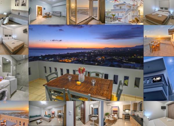 På billedet ses objektet A & G Apartments beliggende i byen Kolimvárion.