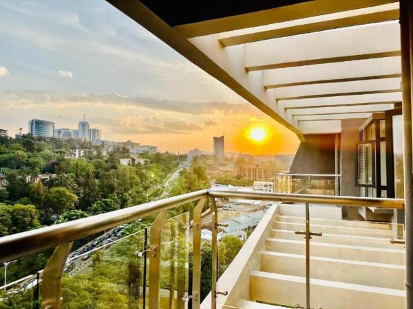 På billedet ses objektet D-Green Apartment beliggende i byen Kigali.