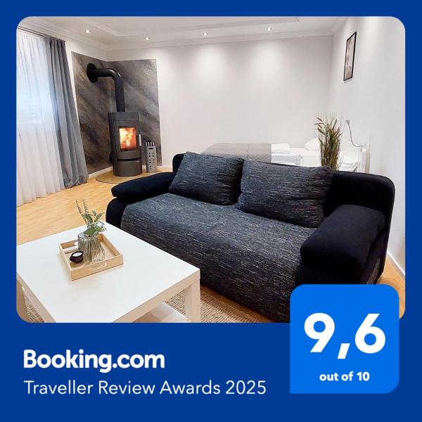 Na zdjęciu widoczny jest obiekt Ferienwohnung Waldbröl - nahe Naturerlebnispark położony w mieście Waldbröl.