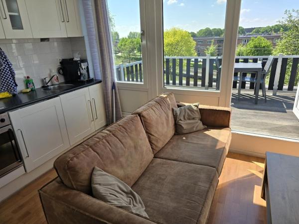 A la foto es mostra l'objecte Cozy stay with beautiful balcony in Utrecht situat a la ciutat de Nieuwegein.