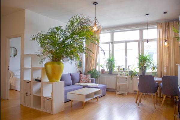 På bildet vises objektet The Golden Hour Loft som ligger i byen Brussel.