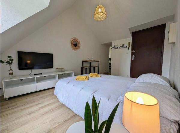 A la foto es mostra l'objecte Le calme situat a la ciutat de Saint-Brieuc.