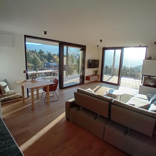 På billedet ses objektet FeWo Passo-Palade beliggende i byen Tesimo.