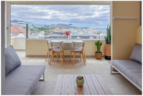 Nella foto è visibile l'oggetto Oceano Residence La Caleta with Sea View & Terrace, 2B situato nella città di Adeje.