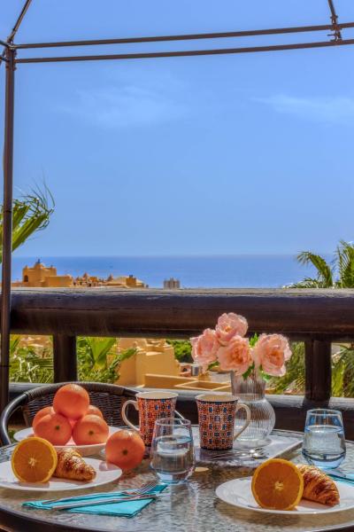 Na fotografii je vidět objekt Relájate en la terraza más bonita de Manilva nacházející se ve městě Manilva.