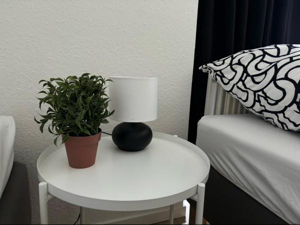 A la foto es mostra l'objecte Modernes Apartment Dornberg situat a la ciutat de Bielefeld.