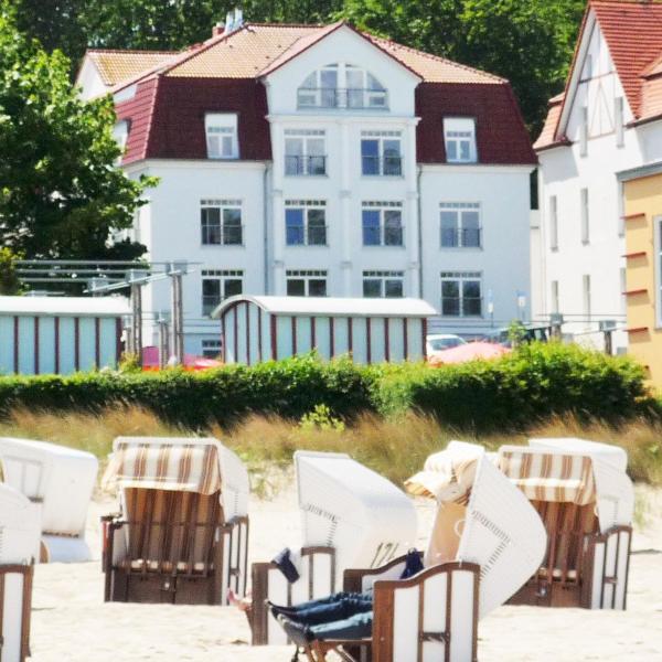 A la foto es mostra l'objecte Villa Regina Maris 100 m zum Strand Bansin situat a la ciutat de Bansin.