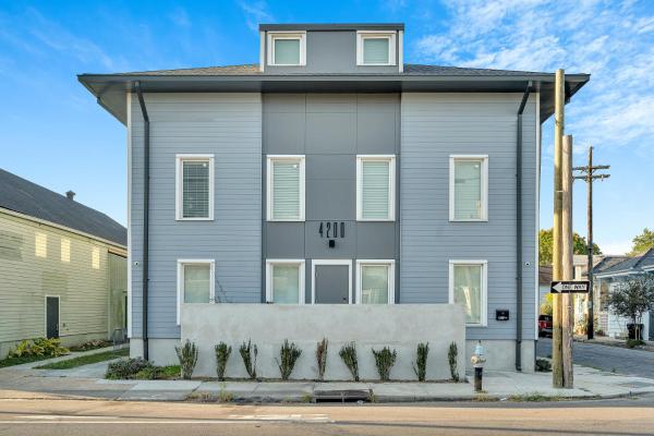 A la foto es mostra l'objecte New Orleans Bywater Apartments at 4200 St Claude Avenue situat a la ciutat de Arabi.