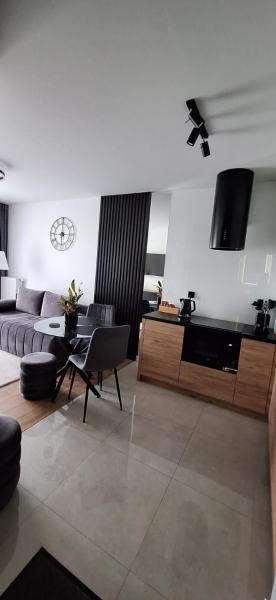 A la foto es mostra l'objecte Apartament Królowej Jadwigi situat a la ciutat de Mokre.