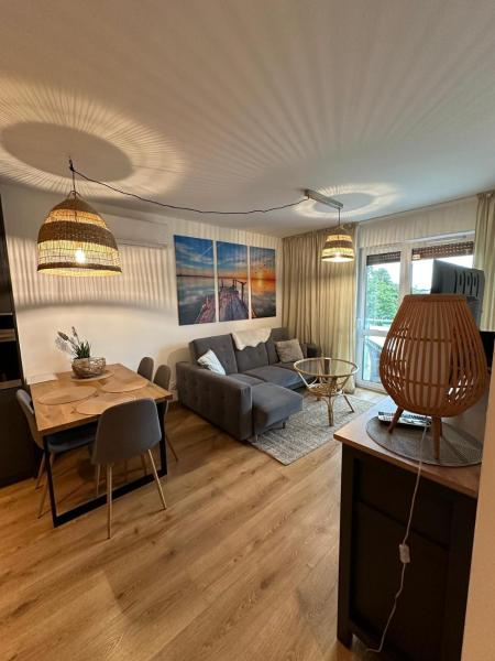 Nella foto è visibile l'oggetto Apartament 32 Rowery, Spacery w Dolinie Baryczy - 5D Apartamenty situato nella città di Milicz.
