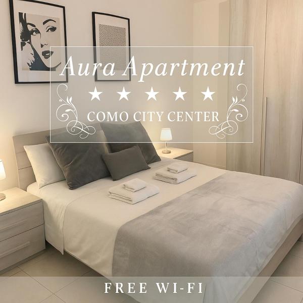 The photo shows the Aura-Elegant Residence in the Heart of Como located in the city of Como.