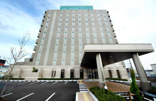 A la foto es mostra l'objecte Hotel Route-Inn Niigata Nishi Inter situat a la ciutat de Gosen.