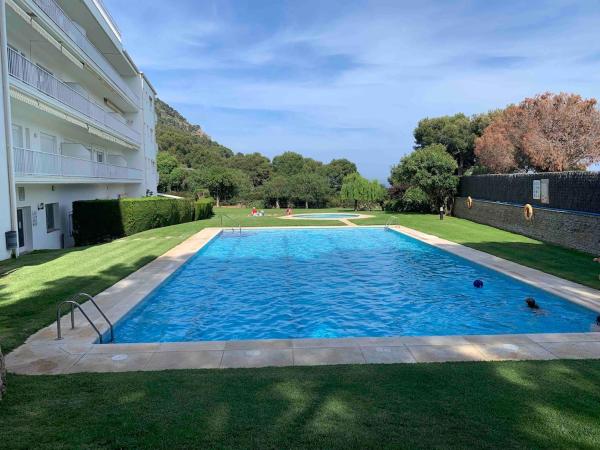På billedet ses objektet Cosy flat with terrace, swimming pool and parking in Begur beliggende i byen Begur.