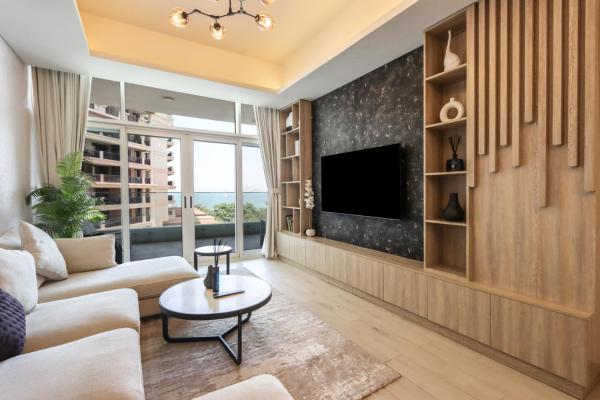 A la foto es mostra l'objecte Livbnb-Premium 1B with BurjAlArab Views in Mina situat a la ciutat de Dubai.