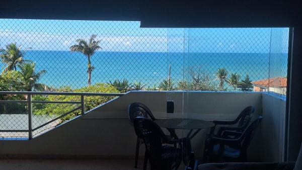 A la foto es mostra l'objecte Apartamento com vista para o mar situat a la ciutat de Guarapari.
