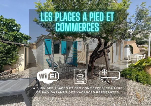 Villa L'eden Des Gémeaux - 6pers-wifi-parking-jardin - Capitalchic Services Saint-raphael - Costa Azul