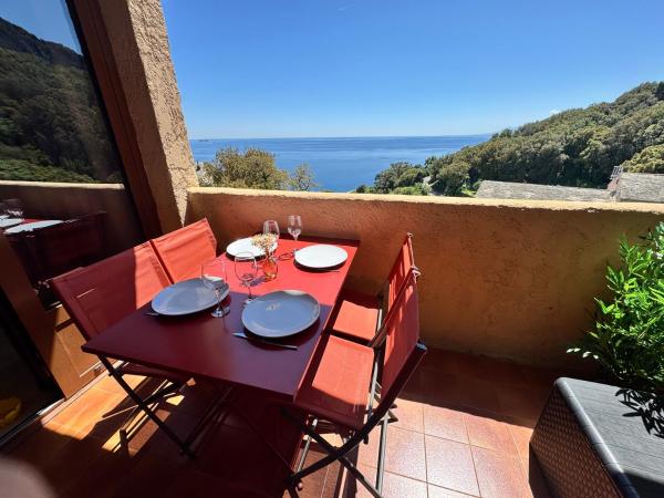 A la foto es mostra l'objecte Charmant appartement vue mer situat a la ciutat de Brando.