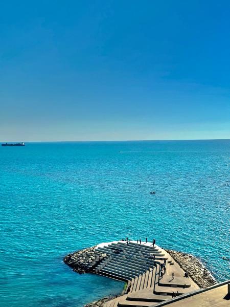 A la foto es mostra l'objecte Coastal Haven Apartment situat a la ciutat de Durrës.