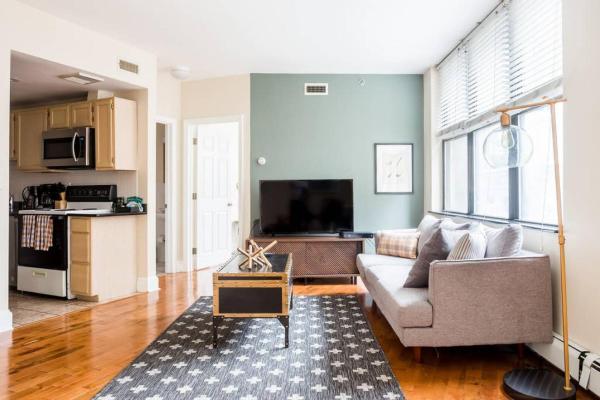 Foto 3: Convenient, furnished 1BR in the heart of Boston