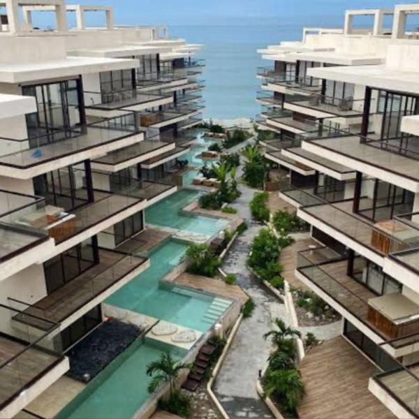 På billedet ses objektet Beachfront, New Apartment at New Mazatlan beliggende i byen Mazatlán.
