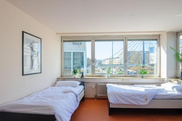 A la foto es mostra l'objecte MZK Maier Zentrales Apartment situat a la ciutat de Pforzheim.