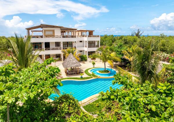 La photo montre l'objet Haber Hotel & SPA situé dans la ville de Kigomani.