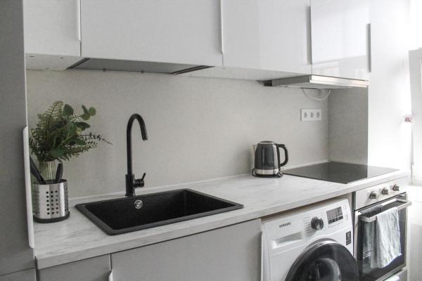 A la foto es mostra l'objecte Modern 1BR Flat - Great Location situat a la ciutat de Riga.