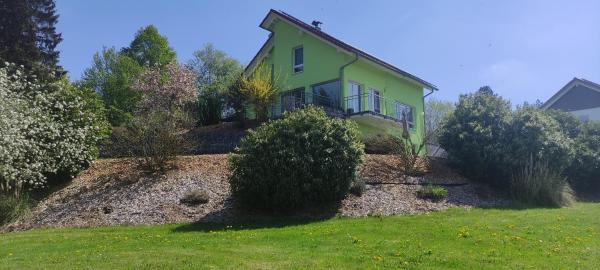 A la foto es mostra l'objecte Ferienwohnung am Waldrand situat a la ciutat de Kleinschönach.