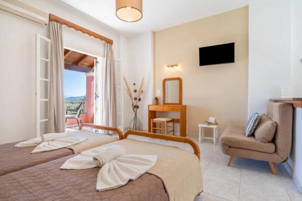 Na fotografii je vidět objekt Villa Bambas Resort nacházející se ve městě Astrakeri.
