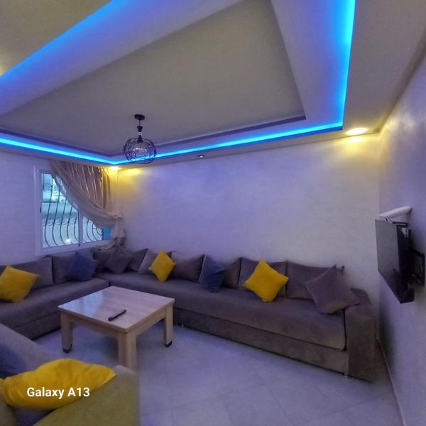 A la foto es mostra l'objecte Joli appartement Anza Agadir situat a la ciutat de Agadir.