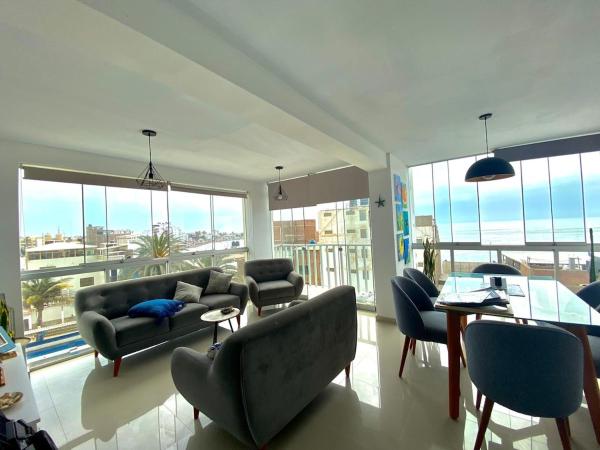A la foto es mostra l'objecte Hermosa Vista en Huanchaco situat a la ciutat de Huanchaco.