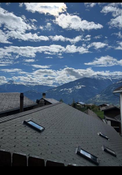 写真にはChermignon-dʼen Bas市にあるCharmant appartement Lens - Crans-Montanaが写っています。