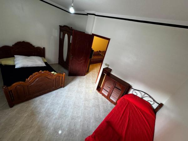 En la foto se muestra el objeto Family apartment 350m la plage ubicado en la ciudad de El Borj.
