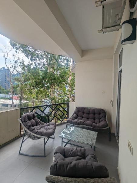 A la foto es mostra l'objecte Cozy seaside apt in Gonio situat a la ciutat de Kvariati.