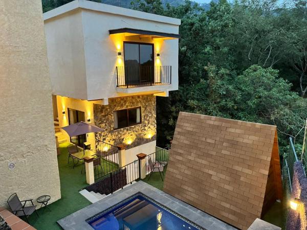 A la foto es mostra l'objecte Villa Chica situat a la ciutat de Tepoztlán.