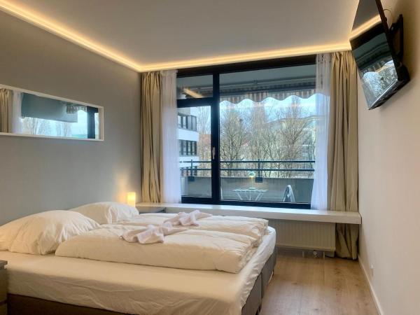Apartment in central location with free parking space, Munich