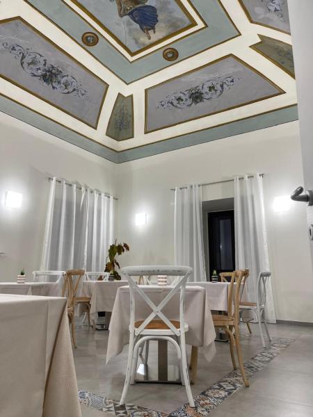 På billedet ses objektet Palazzo dei Baroni beliggende i byen Baselice.