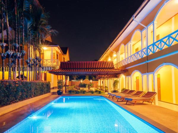 Na foto é possível ver o objeto Le Jardin Hotel localizado na cidade de Ban Gnik.