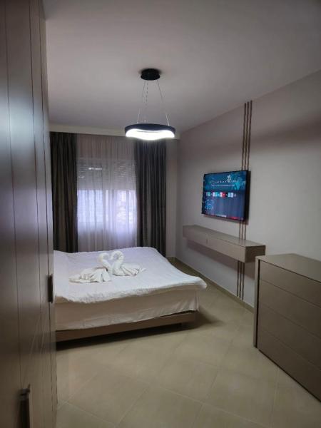 Na fotografii je vidět objekt Durres Apartment nacházející se ve městě Durrës.