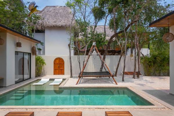 A la foto es mostra l'objecte Heaven Villa 4BR Jungle Vibes Private Pool situat a la ciutat de Tulum.