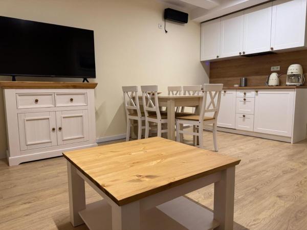 A la foto es mostra l'objecte Apartament Trzy kroki od morza situat a la ciutat de Rowy.