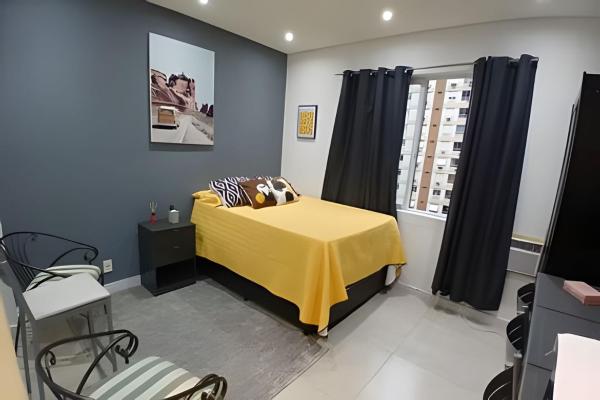 A la foto es mostra l'objecte SHB - Pequeno Paraíso Kitnet c/ Conforto Exclusivo situat a la ciutat de Santos.