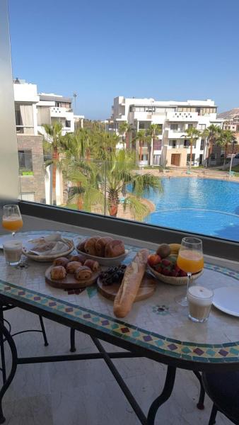 Auf dem Foto ist das Objekt Residence Hivernage - Luxe 2 slaapkamer appartement in der Stadt Agadir zu sehen.